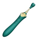 Wibrator - Zalo Bess Turquoise Green Długość 22 cm