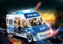 PLAYMOBIL Transporter policyjny ze światłem i dźwiękiem Stan opakowania oryginalne