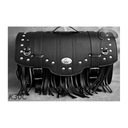 KUFER SKÓRZANY MOTOCYKLOWY z zamkiem 33L 30c