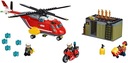 LEGO City Fire 60108: Подразделение пожарной безопасности 100%