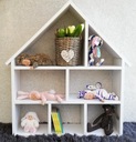 Полка домик-домик 85/70/19 детская.