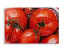 Obraz do jadalni malowane pomidory z bliska 90x60 Kod producenta ML_787_C90-60
