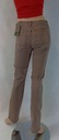 Nohavice hnedé casual zips ENVY Street One 25/32 Stredová část (výška v páse) stredná