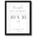 РАМКА ДЛЯ ПОСТЕРА 40 X 30 СМ A3 ЧЕРНАЯ МАТОВАЯ РАМКИ ДЛЯ ПОСТЕРОВ ІKEA FRAME