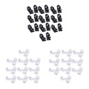 Gazechimp 40x Transparent + Black Self adhesive