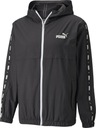 KURTKA MĘSKA PUMA ESS+TAPE WINDBREAKER CZARNA r XL