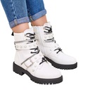 БЕЛЫЕ ЖЕНСКИЕ БОТИНКИ РАБОЧИЕ GETITTY 38