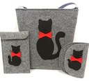 сумочка с котиком, сумка-мессенджер кот в подарок