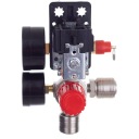 ВИКЛЮЧАТЕЛЬ ТИСКУ PRESOSTAT Z REDUKTORIUMI 230V 2 MANOMETRY 16A  (18296583365) фото min 12