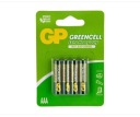 4x хлор-цинковая батарейка GP GREENCELL R3 AAA 1,5 В
