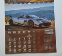 Dodge календарь 2024 автомобили Porsche Pagani Corvette bugatti mclaren cars