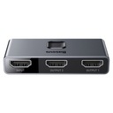 ДВУСТОРОННИЙ РАЗВЕТВИТЕЛЬ HDMI BASEUS SWITCH — 2x HDMI 4K/30 Гц