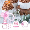 10 ШТ. МІНІ-ПУСТУШКИ, ПІДВІСКИ, ДЕКОР ДЛЯ СВЯТА BABY SHOWER