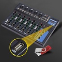 7-канальный аудиомикшер с USB-интерфейсом и Bluetooth