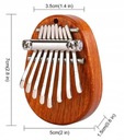 Мини-деревянный музыкальный инструмент Калимба из красного дерева Калимба Zenwire K04 ПОВОДОК