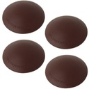 Odbojnik samoprzylepny odbój do drzwi ścienny brąz