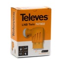 LNB konwerter Twin Televes EAN (GTIN) 5903876795764