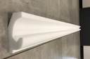Osvetľovacia lišta rímsa 10x5cm LED maska XPS stropná fazeta Výška 100 mm
