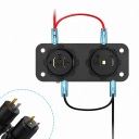 ПАНЕЛЬ ГНІЗДО ПРИКУРЮВАЧА ЗАРЯДНИЙ ПРИСТРІЙ QC PD USB ON ВИКЛЮЧЕНИЙ 12V 24V  (18873200730) фото min 10