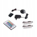 2-точечная светодиодная подсветка RGB с дистанционным управлением.