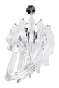 Lampa wisząca MURANO S chrom - szkło, metal Szerokość produktu 23 cm