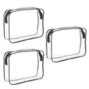 СУМКА ДЛЯ КОСМЕТИКИ из ПВХ ПРОЗРАЧНАЯ СУМКА ДЛЯ КОСМЕТИКИ СУМКА ДЛЯ ХРАНЕНИЯ МАКИЯЖА ВОДОНЕПРОНИЦАЕМАЯ СУМКА ДЛЯ ХРАНЕНИЯ