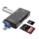 OTG CZYTNIK KART SD MICROSD TF USB USB-C MICRO-USB