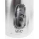 Czajnik elektryczny Adler AD1223 (2000W 1.7l; kolor srebrny) Kod producenta ad1223