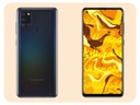 Puzdro pre Samsung Galaxy A21S (Čierne, Matné, Puzdro, Silikón) + SKLO Značka Hello Case