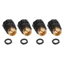4PCS ШЛАНГ OGRODOWY БЫСТРЫЙ ZACZE ЛАТУННЫЕ HIGH HARDNESS TRWAOSC БЕЗ H2  фото 8