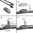 ESCOBILLAS PARTE DELANTERA PARA AUDI A4 B5 (11.1994-09.2001) 2 