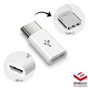 АДАПТЕР MICRO USB/USB-C, белый