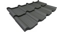 Модульная металлочерепица RETTO графит матовая В НАЛИЧИИ