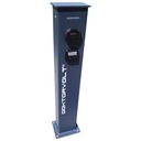 Отдельно стоящая зарядная станция. 22 кВт тип 2 RFID 8737