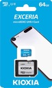 КАРТА ПАМЯТИ Kioxia Exceria SDHC 64 ГБ + АДАПТЕР