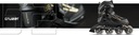 Nastaviteľné kolieskové korčule MOVINO Cruzer B2 veľ. 34-37 Tvrdosť kolies 82A