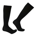Kompresné ponožky Koleno High Compression Black SM Dominujúca farba prehľadná