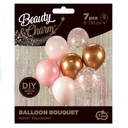 Воздушные шары Beauty&Charm Букет из воздушных шаров Розовый-Медный