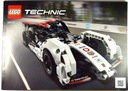 Инструкция LEGO Technic #42137 для Porsche 99X Формулы E