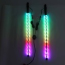 3FT СВЕТОДИОДНЫЕ BICZ SWIETLNY ZE SPREZYNOWYM ПУЛЬТОМ СПИРАЛЬНЫЙ RGB CHASE LIGHT WI  фото 6