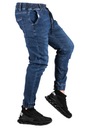 Spodnie JOGGERY męskie jeansowe AULUS r.33 Fason baggy