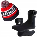 Zestaw do morsowania wody: skarpety buty neoprenowe czapka morsa ciepła 41