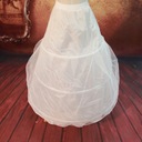 СВАДЕБНАЯ нижняя юбка, три круга, короткое свадебное платье для причастия, с рюшами