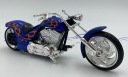 Чоппер Железный CUSTOM синий 18 Motormax