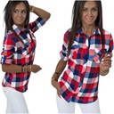 WIOSENNA CASUALOWA KOSZULA W KRATĘ NESSI! WZ.5 M