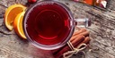 Согревающий фруктовый зимний чай, глинтвейн из сливы, обжаренный 10т LOYD