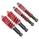 4PCS ПЕРЕДНІЙ ЗАДНІЙ ПІДВІСКА АМОРТИЗАТОР 250 MM РЕГУЛЬОВАНИЙ ДЛЯ M3  фото 16