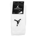 Ponožky dlhé pánske ponožky NIKE JORDAN biele 9-pack veľkosť 41-46 Strih ponožky