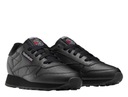 Reebok Buty Cl Lthr GZ6094 Cblack/Cblack/Cblack Zapięcie sznurowane