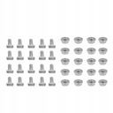 20 ZESTAW ŚRUBY ŚRUBA M6 DO SZKLARNI NAKRĘTKA